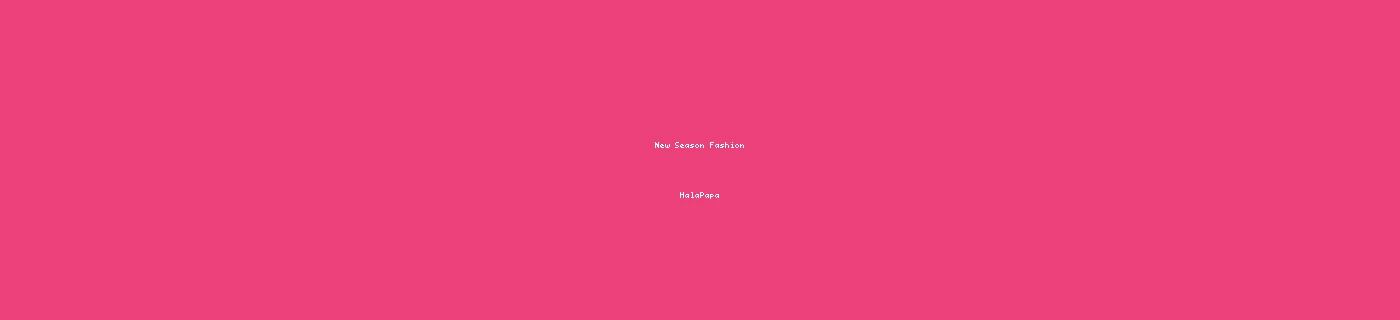 New Season Fashion